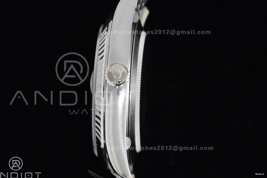 Green 1:1 Edition 904L Datejust Best SS on Gray Bracelet Dial 41 Clean Roman SS SH3235 Steel 0511